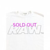 RAW HANDWRITING LOGO TEE