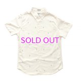 J.CREW Slim short-sleeve printed oxford shirt