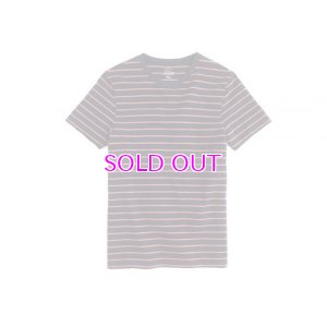 画像1: J.CREW / Tall piqué T-shirt in stripe