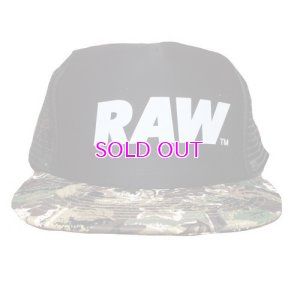 画像2: RAW /LOGO MESH TRUCKER SNAPBACK HAT