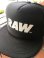 画像1: RAW /LOGO MESH TRUCKER SNAPBACK HAT (1)