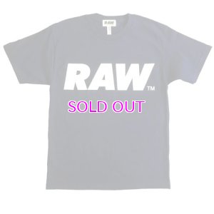 画像1: RAW BIG LOGO TEE.