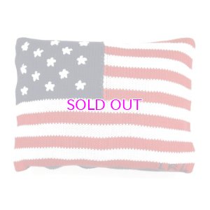 画像1: POLO RALPH LAUREN USA FLAG KNIT PILLOW