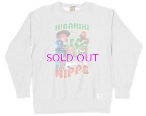 画像1: NIPPS x BBP “HIBAHIHI” Crewneck Sweat Shirt