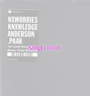 画像1: NxWorries ‎– Yes Lawd! Remixes (Anderson .Paak & Knxwledge) "LP"