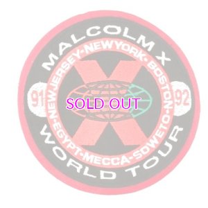 画像1: 40 Acres by Spike Lee Malcom X official World Tour vintage Big Patch