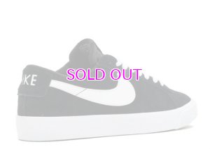 画像2: NIKE SB BLAZER ZOOM LOW Black/White