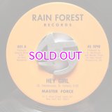 Master Force ‎– Hey Girl / Don't Fight The Feeling 7inch