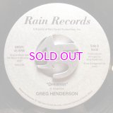 GREG HENDERSON / DREAMIN 7inch  