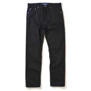 画像1: Lafayette 5 POCKET BLACK DENIM PANTS STANDARD FIT