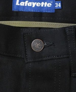 画像3: Lafayette 5 POCKET BLACK DENIM PANTS - BAGGIE FIT