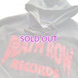 DEATH ROW RECORDS LOGO PULL OVER FLEECE HOODIE