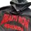 画像1: DEATH ROW RECORDS LOGO PULL OVER FLEECE HOODIE (1)