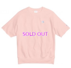 画像1: Champion Reverse Weave Short Sleeve Crew Neck Sweatshirt