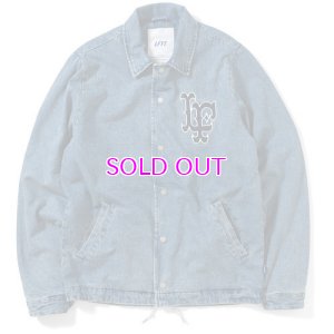 画像1: LFYT / LF LOGO WASHED DENIM COACH JACKET 