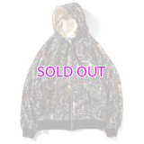 LFYT REAL TREE CAMO WAFFLE LINER FULL ZIP HOODIE 