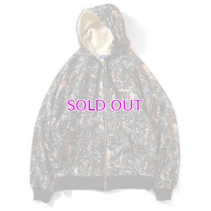 画像1: LFYT REAL TREE CAMO WAFFLE LINER FULL ZIP HOODIE 