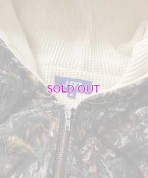 画像3: LFYT REAL TREE CAMO WAFFLE LINER FULL ZIP HOODIE 