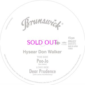 画像1: HYSEAR DON WALKER / Poo-Jo / Dear Prudence 7" 