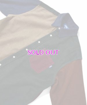 画像4: LFYT / L LOGO BIG SILHOUETTE CORDUROY SHIRT