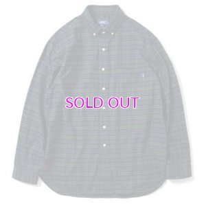 画像1: LFYT / L LOGO BIG SILHOUETTE PLAID SHIRT 