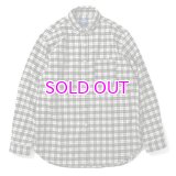 LFYT / L LOGO BIG SILHOUETTE PLAID SHIRT 