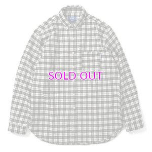 画像1: LFYT / L LOGO BIG SILHOUETTE PLAID SHIRT 