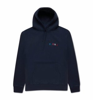 画像1: by parra Fonts are Us Hooded Sweatshirt 