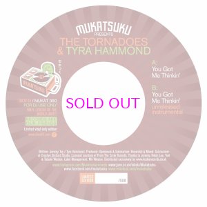 画像1: TORNADOES & TYRA HAMMOND / YOU GOT ME THINKIN' 7"