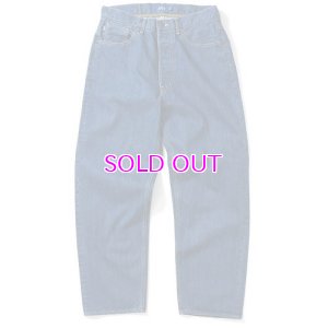 画像1: LAFAYETTE 5 POCKET SELVAGE DENIM PANTS - BAGGIE FIT - 