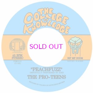 画像1: THE PRO-TEENS / PEACHFUZZ b/w ONE BEER  7"