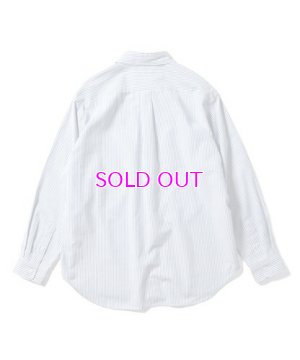画像4: LFYT BIG SILHOUETTE STRIPED OXFORD SHIRT