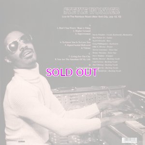 画像2: STEVIE WONDER / LIVE AT THE RAINBOW (NEW YORK CITY, 07-13-73) "2LP"