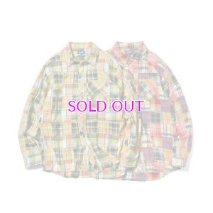 画像6: LFYT PATCHWORK BIG SILHOUETTE SHIRT