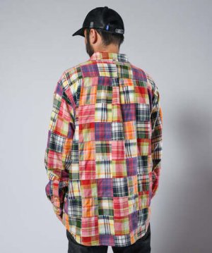 画像7: LFYT PATCHWORK BIG SILHOUETTE SHIRT