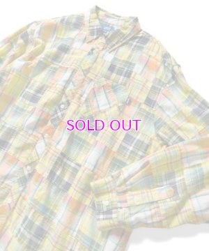 画像2: LFYT PATCHWORK BIG SILHOUETTE SHIRT