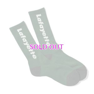 画像1: LFYT Lafayette LOGO CREW SOCKS 