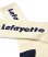 画像2: LFYT Lafayette LOGO CREW SOCKS  (2)