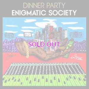 画像1: Dinner Party - Enigmatic Society (Black vinyl with White Splatter) "LP"