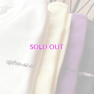 画像1: upriseMARKET "og embroidery logo crew sweat"
