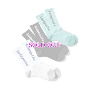 画像1: LFYT / LAFAYETTE LOGO CREW SOCKS 