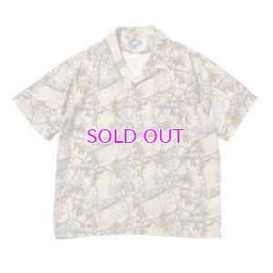 画像1: LFYT - PATTERNED OPEN COLLAR S/S SHIRT 