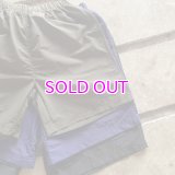 upriseMARKET Embroidery Logo Nylon Easy Shorts