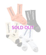 LFYT - Lafayette LOGO CREW SOCKS 