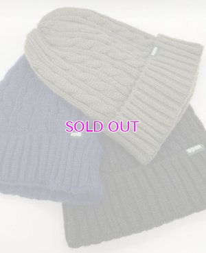 画像1: upriseMARKET "UPM "CABLE KNIT CAP 