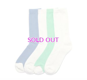 TFS-004 (CREAM / BLUE GRAY & MINT)