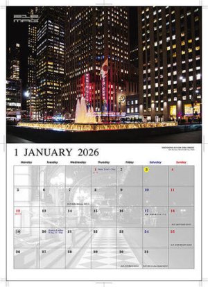 画像2: 212.MAG 「RISING SIGNS ON THE STREET」 2026 CALENDAR with POSTCARD