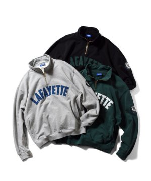 画像1: LFYT / ARCH LOGO HALFZIP SWEATSHIRT