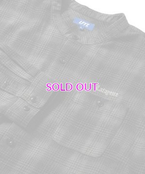 画像8: LFYT / NEP TWILL CHECK BAND COLLAR SHIRT