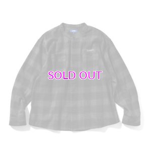 画像2: LFYT / NEP TWILL CHECK BAND COLLAR SHIRT